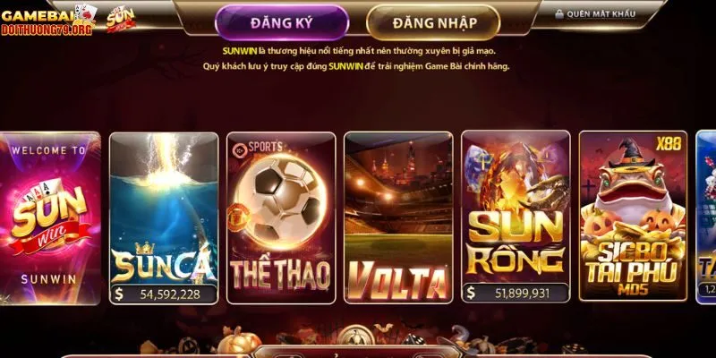 Dấu Hiệu Nhận Biết Sunwin Chính Thức (sun.win) & Cảnh Báo Lừa Đảo Tiền Nạp 3 Cảnh báo lừa đảo từ các trang giả mạo Sunwin